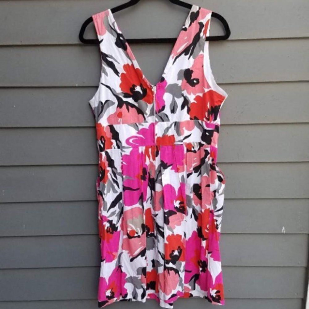 Cool Summer Floral Dress by Corey P size 14 - Picture 4 of 6